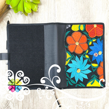 Medium Strip- Floral Notebook Case