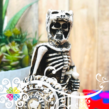 Small Jaguar Warrior - Day of the Dead Decoration Statue