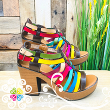 Multicolor Tejido - Clogs Women Shoes