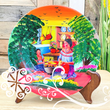 Mexican Decorative Clay Plate