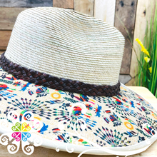 Otomi Peacock - Summer Palm Hat
