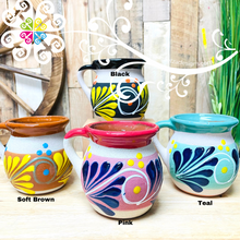 Decorated Clay Mugs - Jarrito