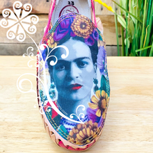 Frida Flat Shoes- Soft Pink/Purple Panchitos