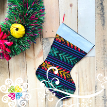 Mexican Cambray Christmas Stockings