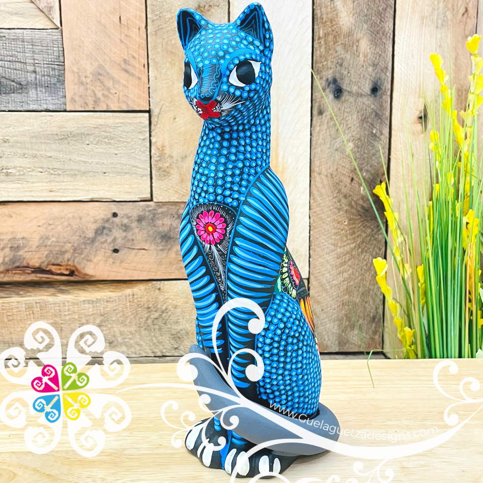 Large Egyptian Cat - Hand painted Cat
