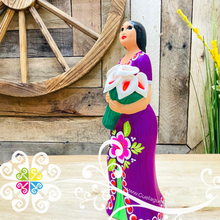 Small Maria Michoacana Doll - Ceramic Statue