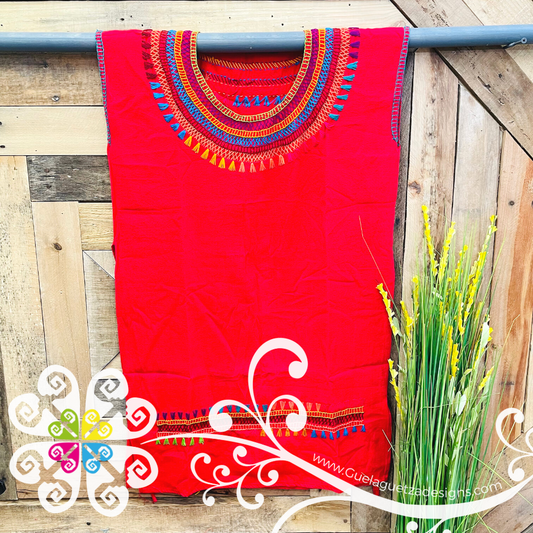 Sunset Women Embroider Dress- Vestido Bordado