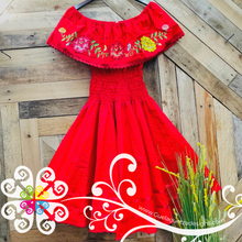 Tehuana Campesino Dress - Women Mexican Dress