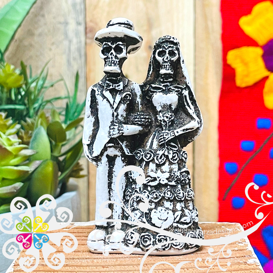 Extra Mini Catrina - Day of the Dead Decoration Resin Statue