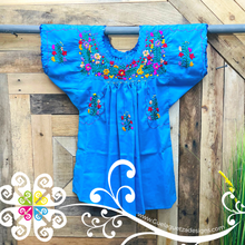 Small Blusa San Antonino Sencilla - Short Sleeve - Embroider Women Top