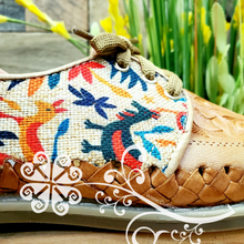 Otomi Birds - Loafers Artisan Leather Women Shoes