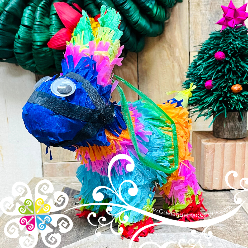 Small Burrito Piñata - Christmas Ornaments
