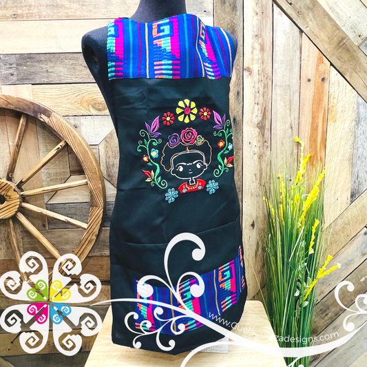 Frida Embroider Apron - Mandil