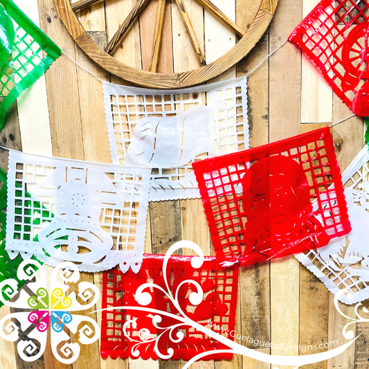 Small Tricolor Fiesta Decor - Banner