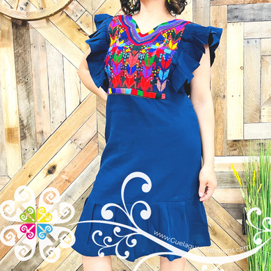Olivia Chiapas Dress - Women Embroidered Dress