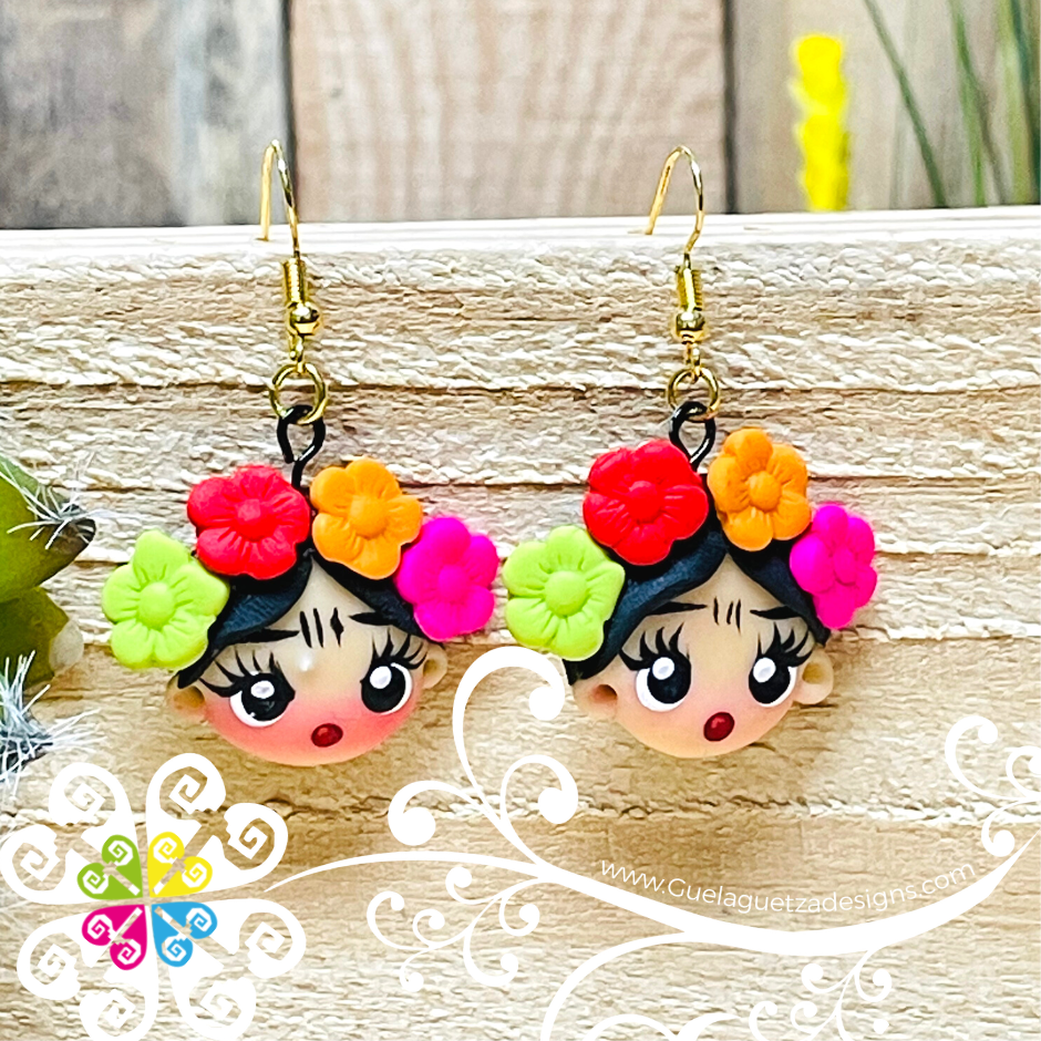 Multicolor Frida Earrings - Fondant Earrings