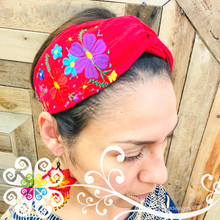 Floral Embroider Headwrap