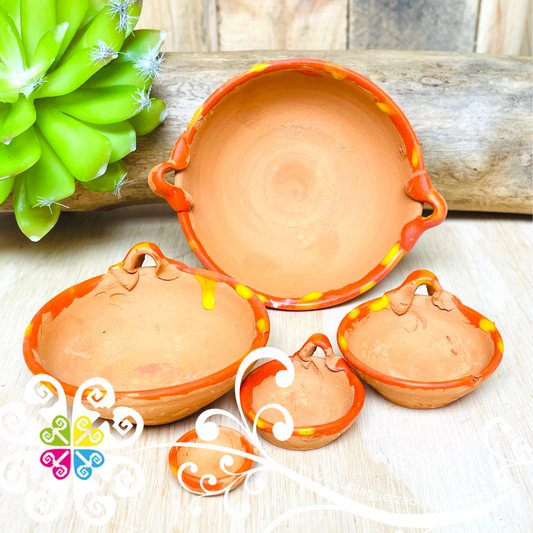 Clay Vajilla Miniature Set - Dish Set