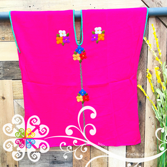 Trio Flower Women Embroider Top