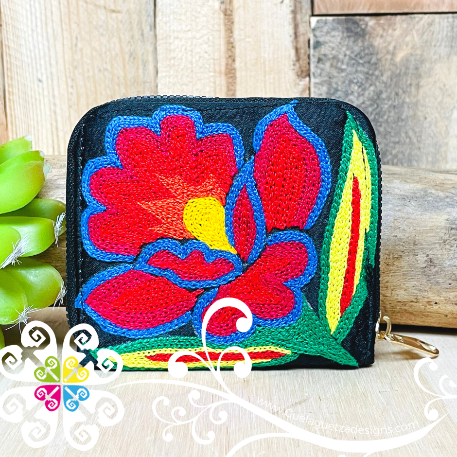 Small Tehuana Embroider Wallet