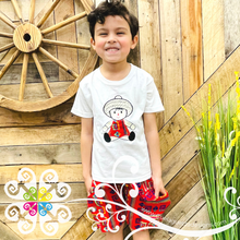 Black Juanito Short and Tee Set - Mexican Boy Outfit