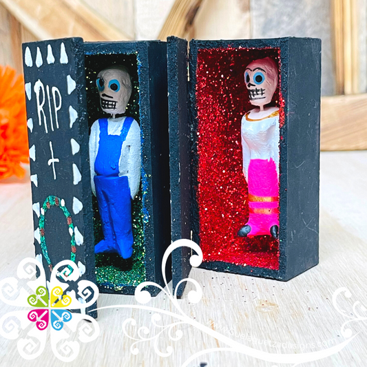 Frida and Diego Tomb - Day of the Dead Dead Decor