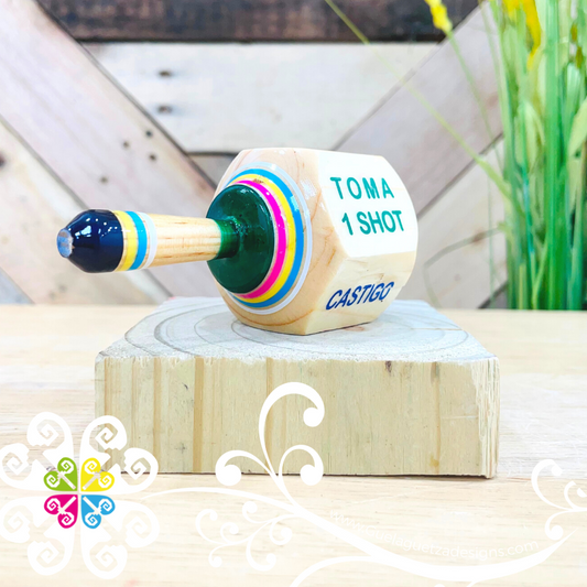 Medium Toma Shot Wood - Pirinola