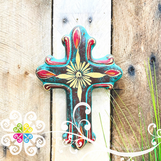 Hand Painted Cross - Cruz Pintada