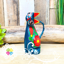 Medium Siamese Cat Alebrije - Handcarve Wood Decoration Figure