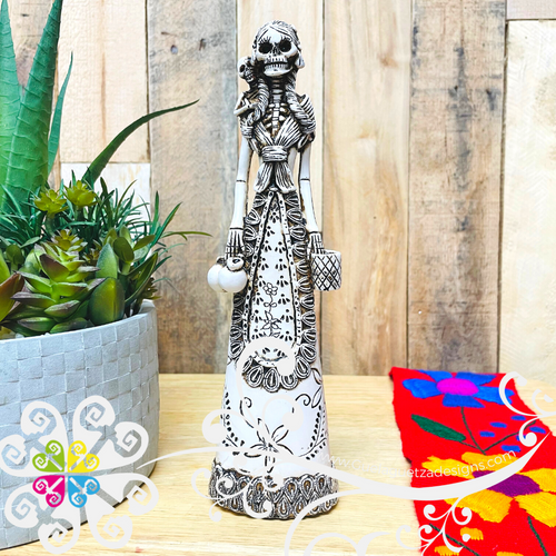 Medium Catrina with Child - Day of the Dead Decoration Resin statue