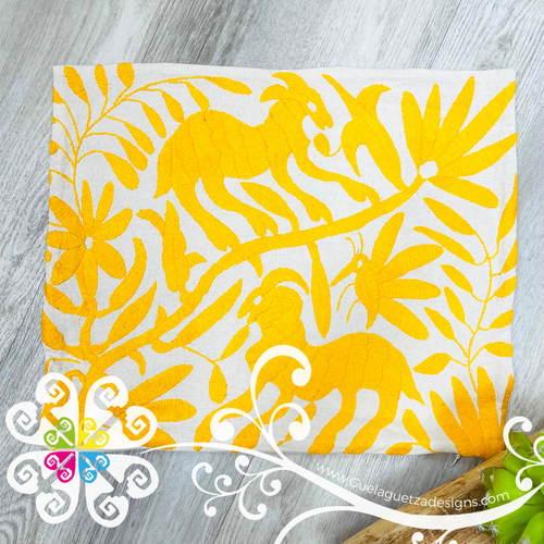 Yellow Otomi Decorative Pillow Cases - with Zipper