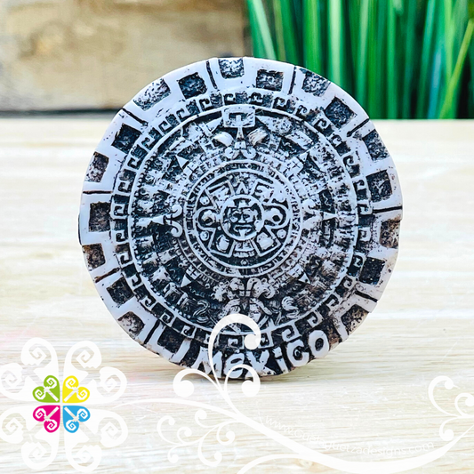 Small Aztec Calendar Magnet
