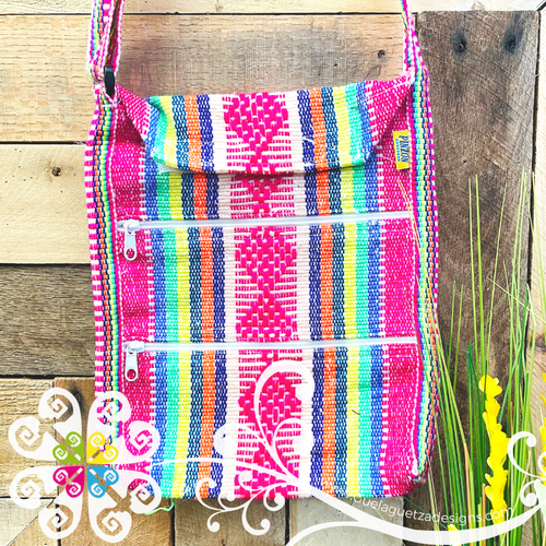Mexican Cross-stitch Crossbody Mexican Artisanal Bag 