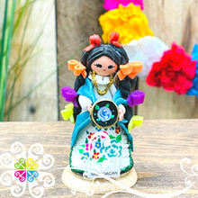 16- Michoacan Little Doll Figurine - Fondant Doll
