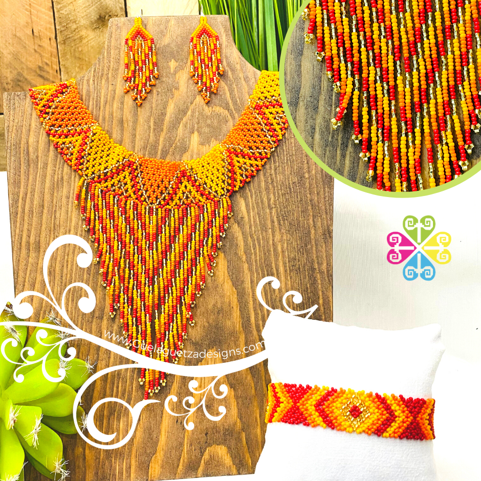 Beaded Cascade Set