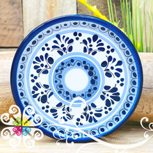 Mini Blue Talavera Plate