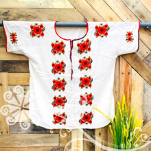 Morning Bouquet Chiapas Embroider Top- Plus Size