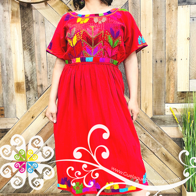 Ruby Chiapas Dress - Women Embroidered Dress