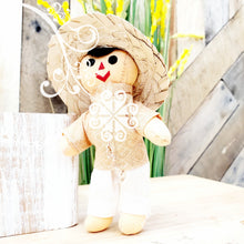 Extra Mini Mexican Otomi Male Doll - Sencillo