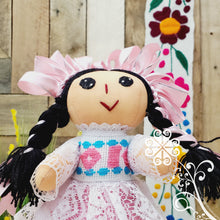 Pink Maria Mexican Otomi Doll - Fina