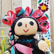 Fuchsia Maria Mexican Otomi Doll - Fina