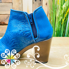 Blue Floral Stamping - Clogs Women Shoes