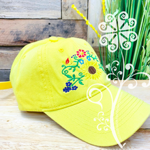 Sunflower Embroider Cap