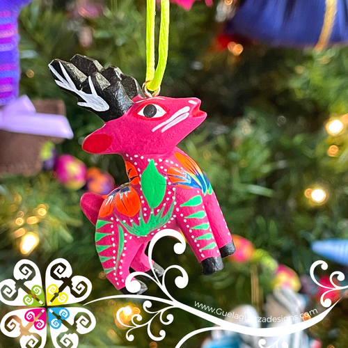 Deer Alebrije - Christmas Mexican Ornament