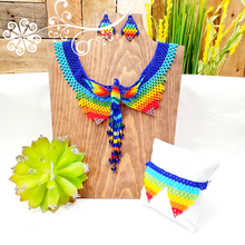 Hummingbird Set - Beaded Jewelry Set