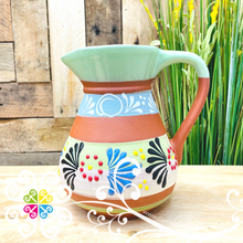 Small Oval Clay Pitcher - Jarro