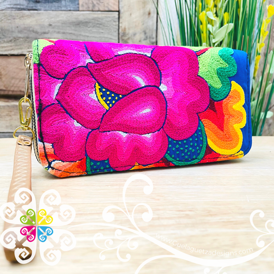 Large Tehuana Embroider Wallet