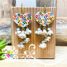 Floral Heart - Palm Earrings