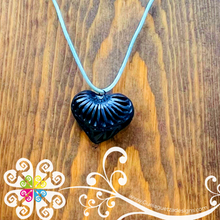 Figuritas Heart Set - Black Clay Jewelry