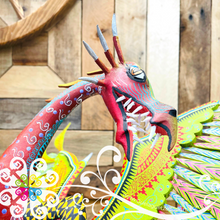 Extra Large Dragon Alebrije- Handcarve Wood Decoration Figure